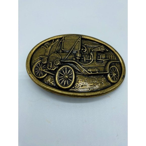 Avon Other - Avon Americana Heavy Metal Model T Ford Car Belt Buckle Vintage Rare Oval